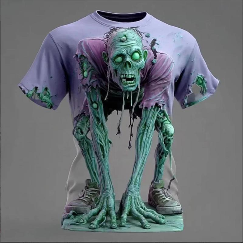 Men s Zombie Pattern 3D Printed T-shirt Summer Street Fashion Short Sleeve Top Trendy Harajuku Alternative Personalized Casual Clothing 6XL
Men s Zombie Pattern 3D Printed T-shirt Summer Street Fashion Short Sleeve Top Trendy Harajuku Alternative Personalized Casual Clothing 6XL