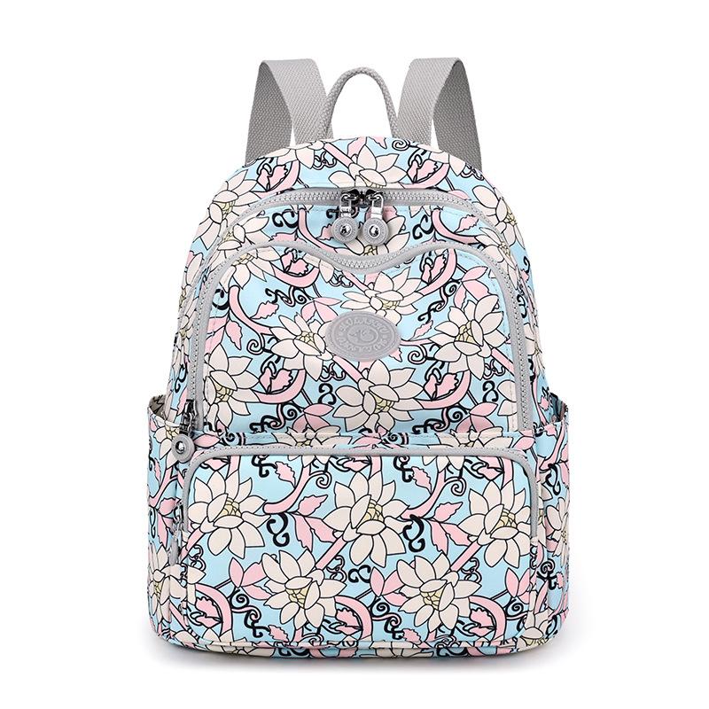 Printed Nylon Backpack Lightweight Travel Backpack
Printed Nylon Backpack Lightweight Travel Backpack