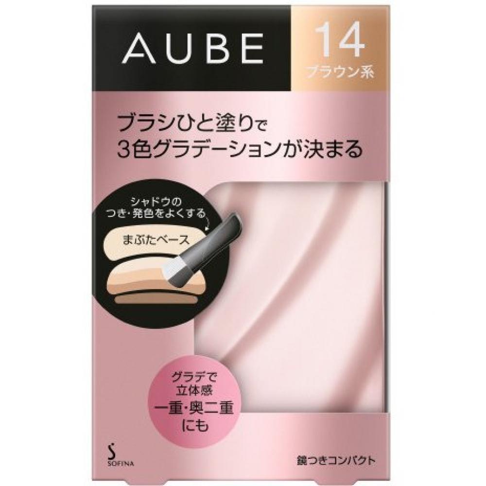 Кисть AUBE couture, однослойные тени N 14, коричневые 
Кисть AUBE couture, однослойные тени N 14, коричневые