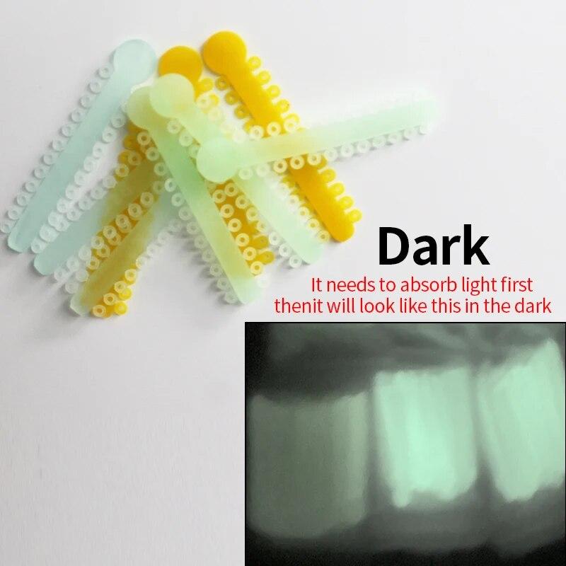 Ортодонтическая эластичная светящаяся лигатура Night-Light для ортодонтических брекетов
Ортодонтическая эластичная светящаяся лигатура Night-Light для ортодонтических брекетов