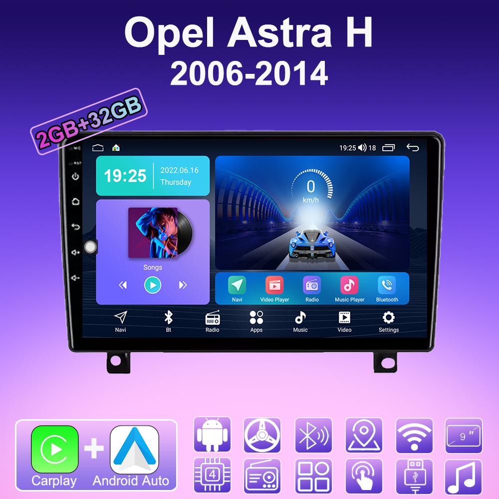 2 DIN Android Carplay Car Radio For Opel Astra H 2006-2014 Multimedia Player Head Unit Stereo GPS Navigation BT WIFI 2+32GB 1+16GB
2 DIN Android Carplay Car Radio For Opel Astra H 2006-2014 Multimedia Player Head Unit Stereo GPS Navigation BT WIFI 2+32GB 1+16GB
