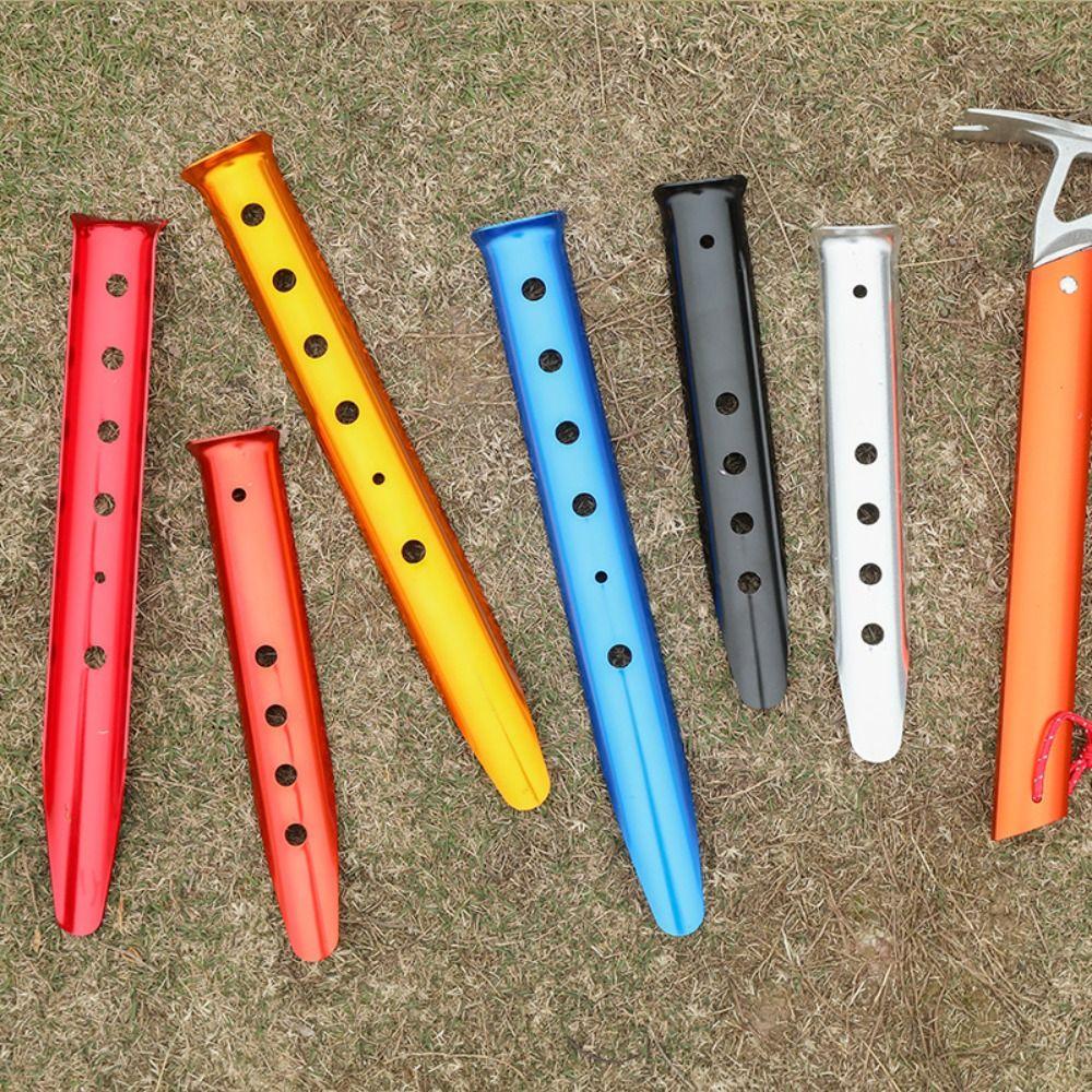 Aluminum Alloy Tent Stakes 5 Colors Snow Peg High Quality Sand Peg Outdoor Camping Hiking 31cm синій
Aluminum Alloy Tent Stakes 5 Colors Snow Peg High Quality Sand Peg Outdoor Camping Hiking 31cm синій