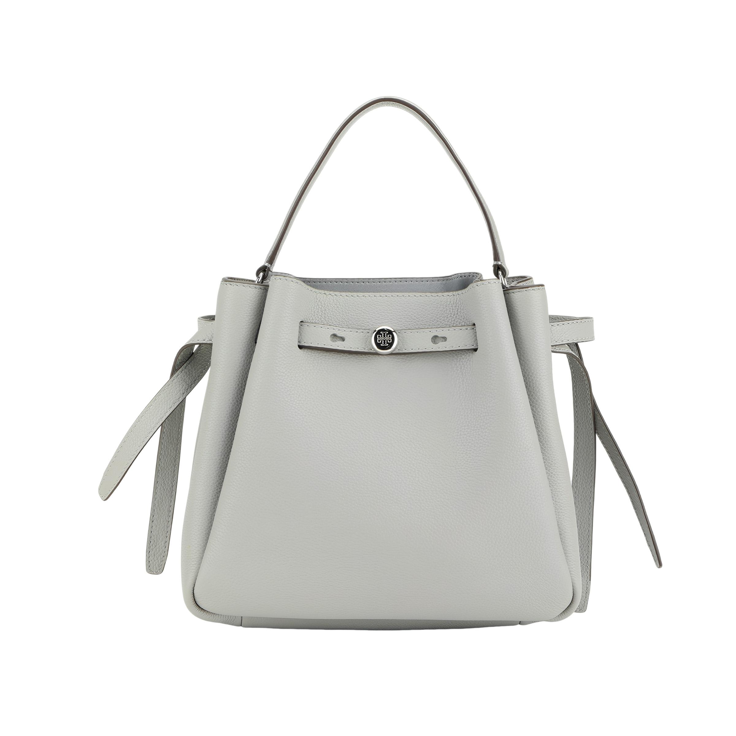 Tory Burch Romy Adjustable Detachable Shoulder Strap Bucket Bag Women handbags Gray 166982-021 Basic Set (Bag+Dust Bag)
Tory Burch Romy Adjustable Detachable Shoulder Strap Bucket Bag Women handbags Gray 166982-021 Basic Set (Bag+Dust Bag)