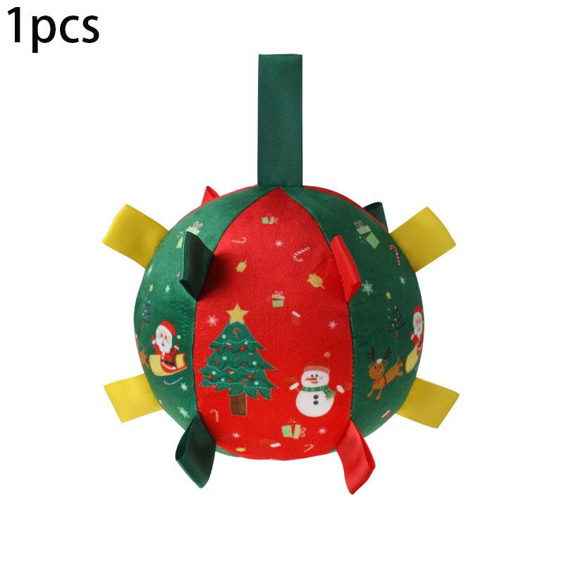 Dog Toy Ball with Bell Sound for Interactive Play, Relieves Pet Boredom Fun Football for Outdoor Training Pet Christmas Gifts
Dog Toy Ball with Bell Sound for Interactive Play, Relieves Pet Boredom Fun Football for Outdoor Training Pet Christmas Gifts