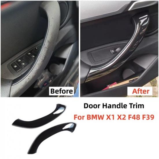 2PCS For BMW X1 X2 F48 F39 Black Inner Door Pull Handle Cover Case Accessories
2PCS For BMW X1 X2 F48 F39 Black Inner Door Pull Handle Cover Case Accessories