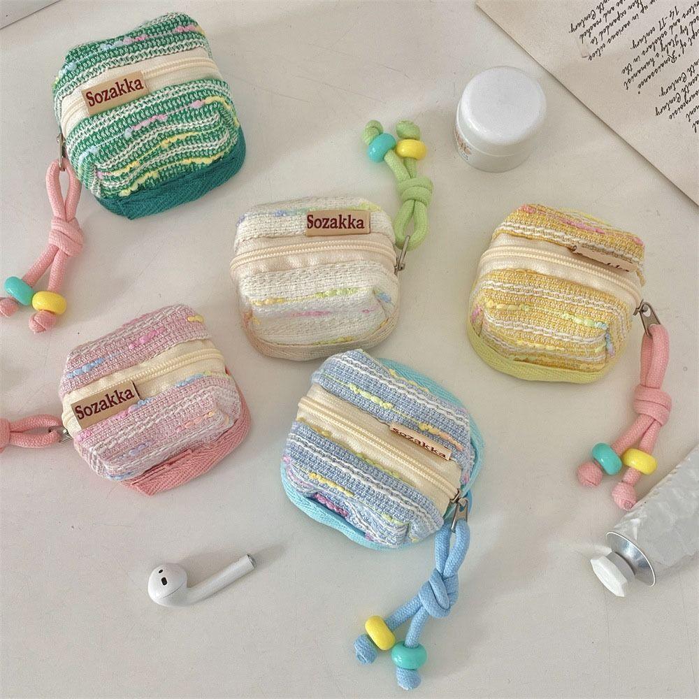 Anti-lost Earphone Protection Case Cloth Storage Bag Cute Candy Color Keychain Loss Prevention рожевий
Anti-lost Earphone Protection Case Cloth Storage Bag Cute Candy Color Keychain Loss Prevention рожевий