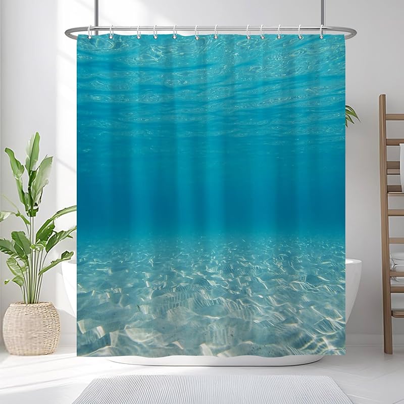 Renaiss 72x72 Inches Sea Turtle Shower Curtain Nautical Coastal Underwater Seahorse Fish Plant Coral Jellyfish Marine Animal Shower Curtains for 72 W x 72 L (Pack of 1) зелений
Renaiss 72x72 Inches Sea Turtle Shower Curtain Nautical Coastal Underwater Seahorse Fish Plant Coral Jellyfish Marine Animal Shower Curtains for 72 W x 72 L (Pack of 1) зелений