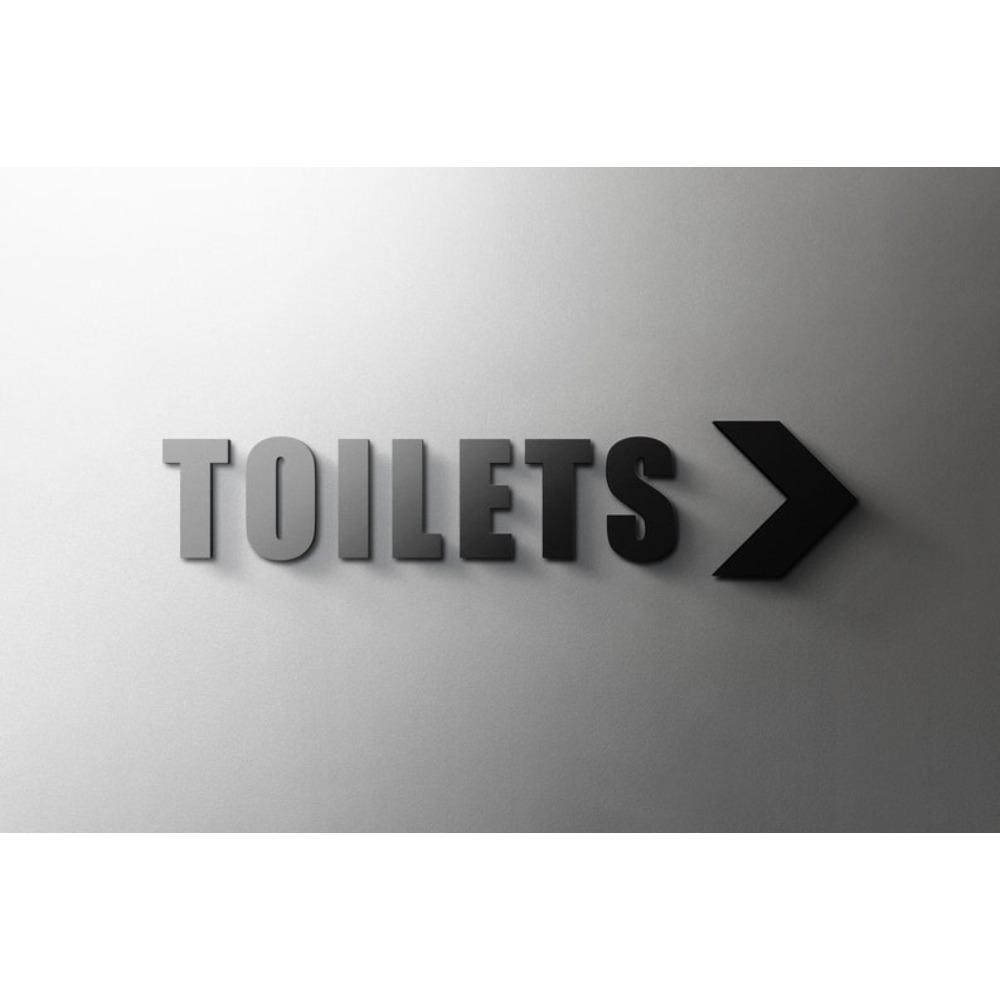Personalized 3D Acrylic Bathroom Sign Self Adhesive Door Decor Toilet WC 10cm білий
Personalized 3D Acrylic Bathroom Sign Self Adhesive Door Decor Toilet WC 10cm білий