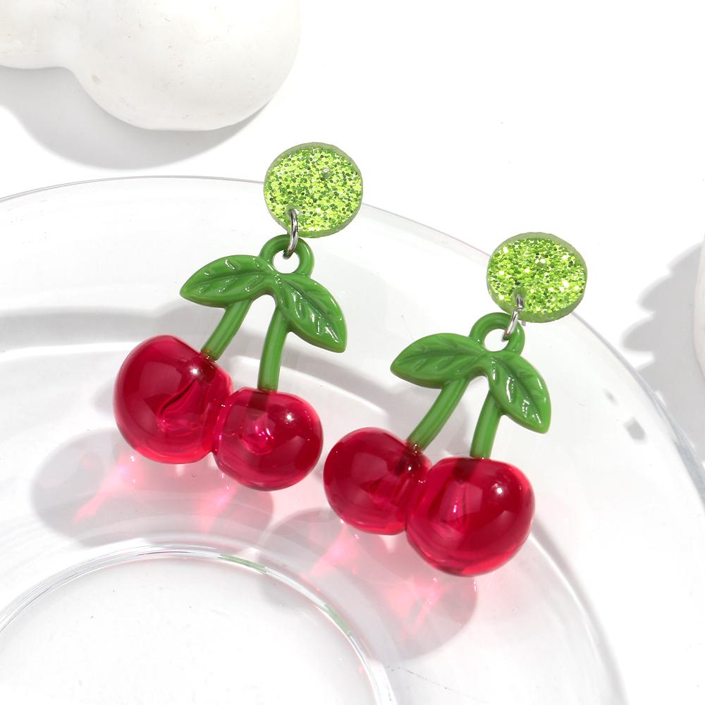 Trendy Acrylic Red Cherry Women s Earrings Cute Fashion Transparent Fruit Drop Earring Sweet Jewelry Birthday Gift Вишня
Trendy Acrylic Red Cherry Women s Earrings Cute Fashion Transparent Fruit Drop Earring Sweet Jewelry Birthday Gift Вишня