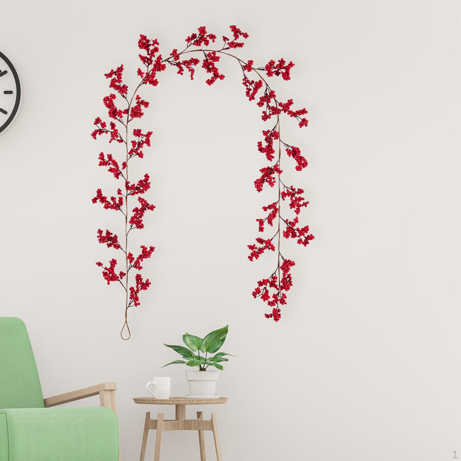 Christmas Red Berries Wreath Artificial Door Garland Xmas for Farmhouse WIthout Light
Christmas Red Berries Wreath Artificial Door Garland Xmas for Farmhouse WIthout Light
