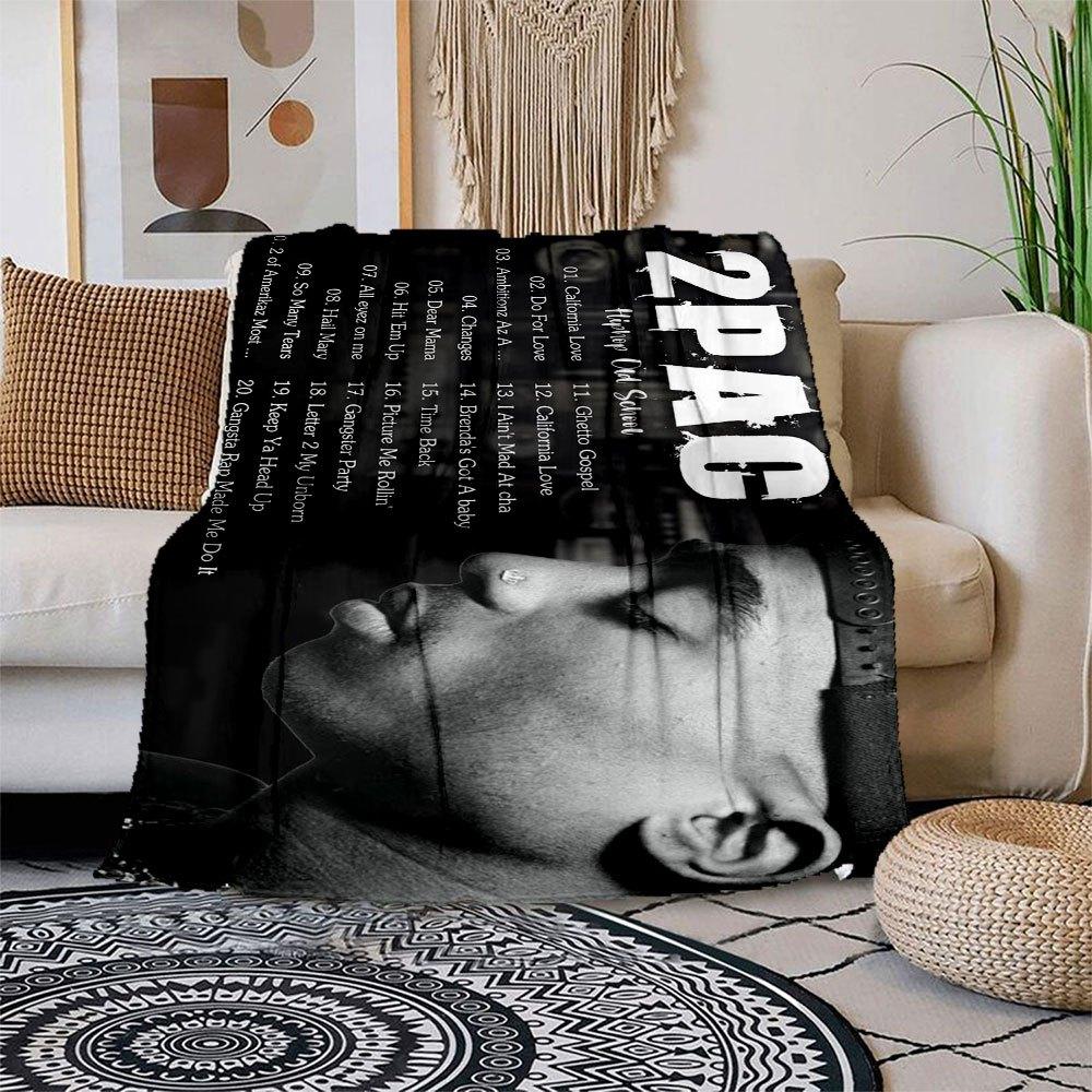 2Pac: The Greatest Hits Collection Blanket Flannel Throw Blanket for Sofa, Bed, Travel, Camping, Office, Couch, Chair, And Bed Gift for Chr 150x180cm
2Pac: The Greatest Hits Collection Blanket Flannel Throw Blanket for Sofa, Bed, Travel, Camping, Office, Couch, Chair, And Bed Gift for Chr 150x180cm