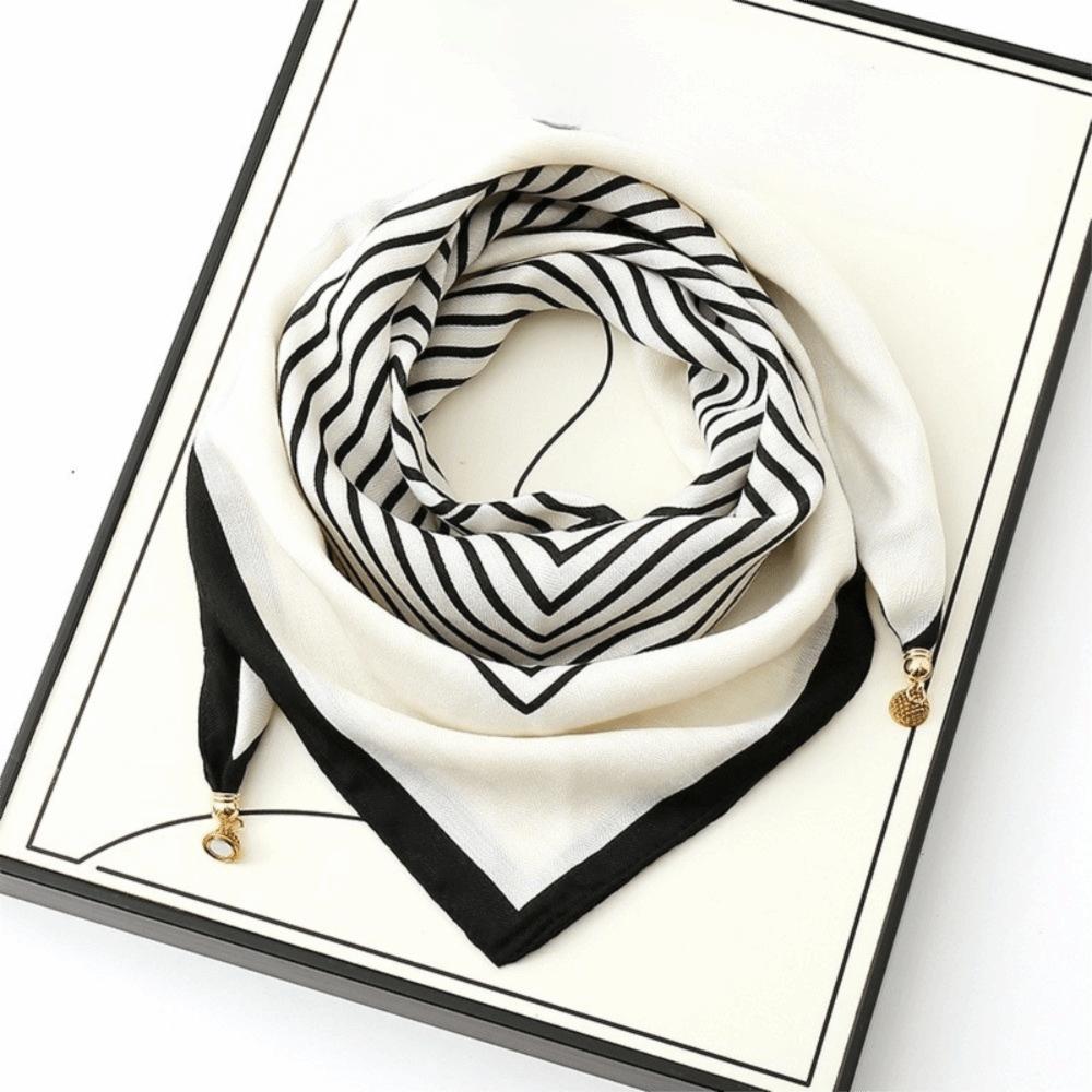 Neck Protection Soft Cotton Magnetic Scarf 65x65cm Floral Print Square Scarf Magnetic Buckle Women Neckerchief Women Fashion
Neck Protection Soft Cotton Magnetic Scarf 65x65cm Floral Print Square Scarf Magnetic Buckle Women Neckerchief Women Fashion
