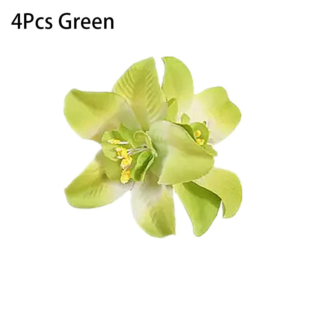 4 шт./уп. Искусственные цветочные заколки для волос Богема Головной убор Аксессуары для волос для девочки 4Pcs Green
4 шт./уп. Искусственные цветочные заколки для волос Богема Головной убор Аксессуары для волос для девочки 4Pcs Green