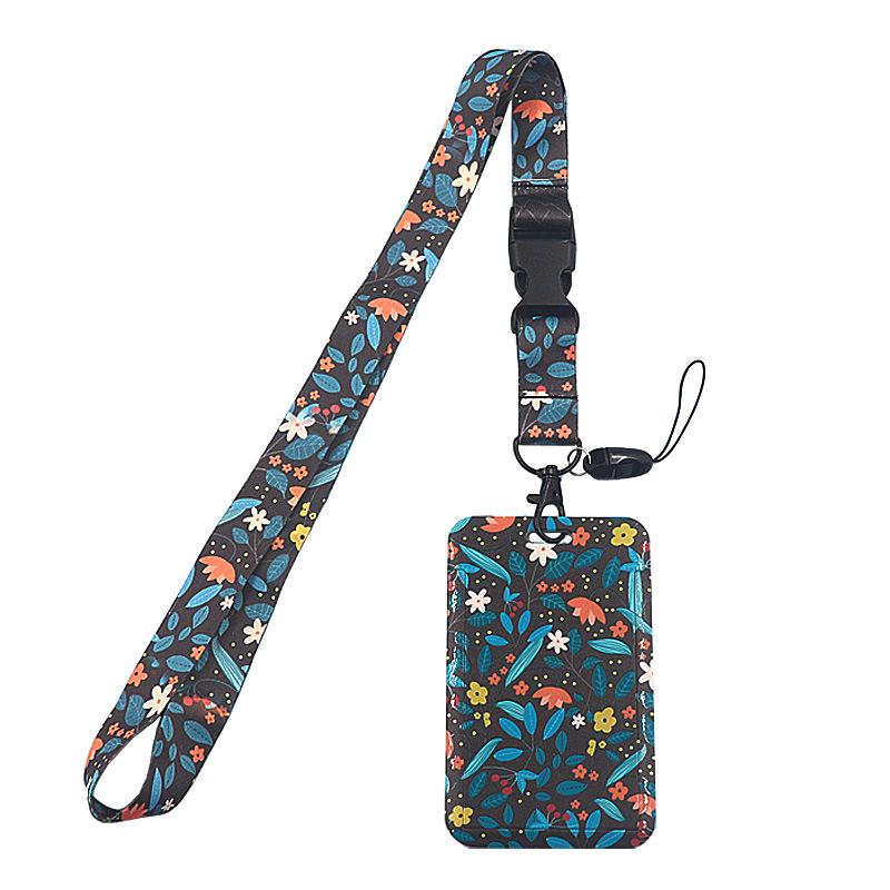 Buckle Printed Card Holder with Lanyard Flower Grass ID Card Holder Lanyard Card Sleeve
Buckle Printed Card Holder with Lanyard Flower Grass ID Card Holder Lanyard Card Sleeve