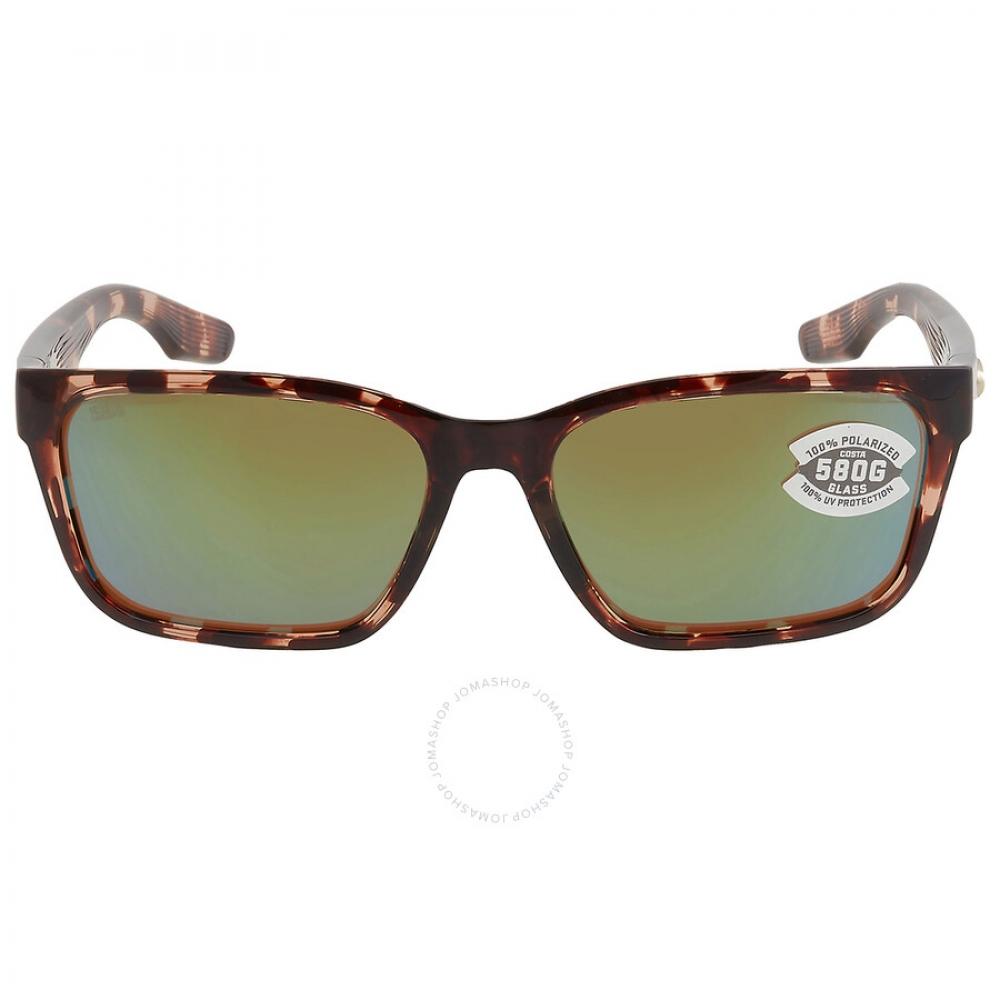 Costa Del Mar Palmas Green Mirror Polarized Glass Square Unisex Sunglasses 6S9081 908104 57
Costa Del Mar Palmas Green Mirror Polarized Glass Square Unisex Sunglasses 6S9081 908104 57