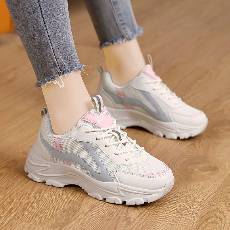 Женская обувь на массивном каблуке, повседневная спортивная обувь, кроссовки на платформе с толстой подошвой, весенние женские кроссовки, кроссовки 38
Женская обувь на массивном каблуке, повседневная спортивная обувь, кроссовки на платформе с толстой подошвой, весенние женские кроссовки, кроссовки 38