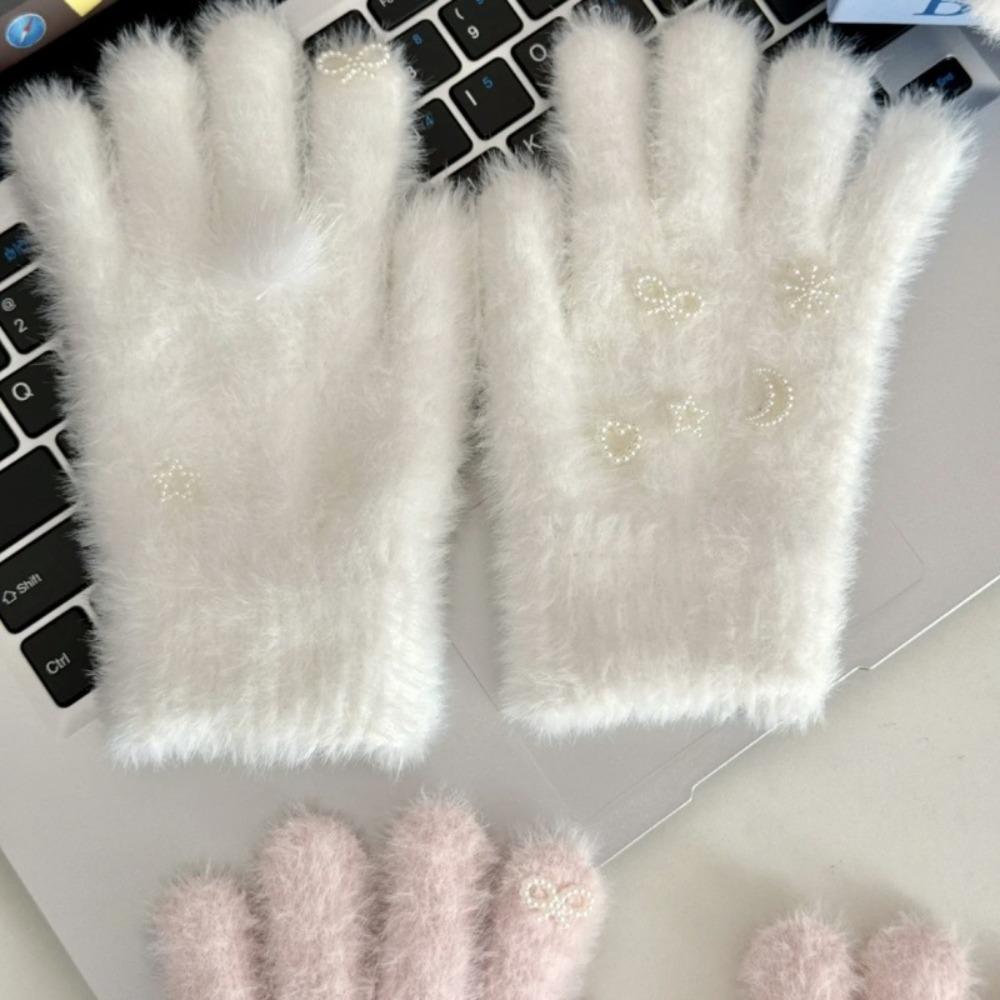 New Snow Ball Warm Gloves Korean Style Thicken Mittens Soft Stretch Gloves Winter белый
New Snow Ball Warm Gloves Korean Style Thicken Mittens Soft Stretch Gloves Winter белый