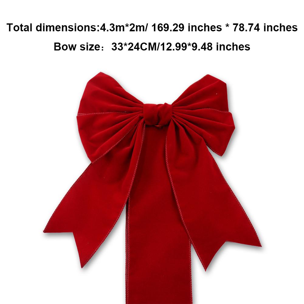 New Year Decorations Door Bow Christmas Decorations 2026 Ribbon Big Red Bows Front Door Party Home Outdoor Decors DIY Supplies
New Year Decorations Door Bow Christmas Decorations 2026 Ribbon Big Red Bows Front Door Party Home Outdoor Decors DIY Supplies