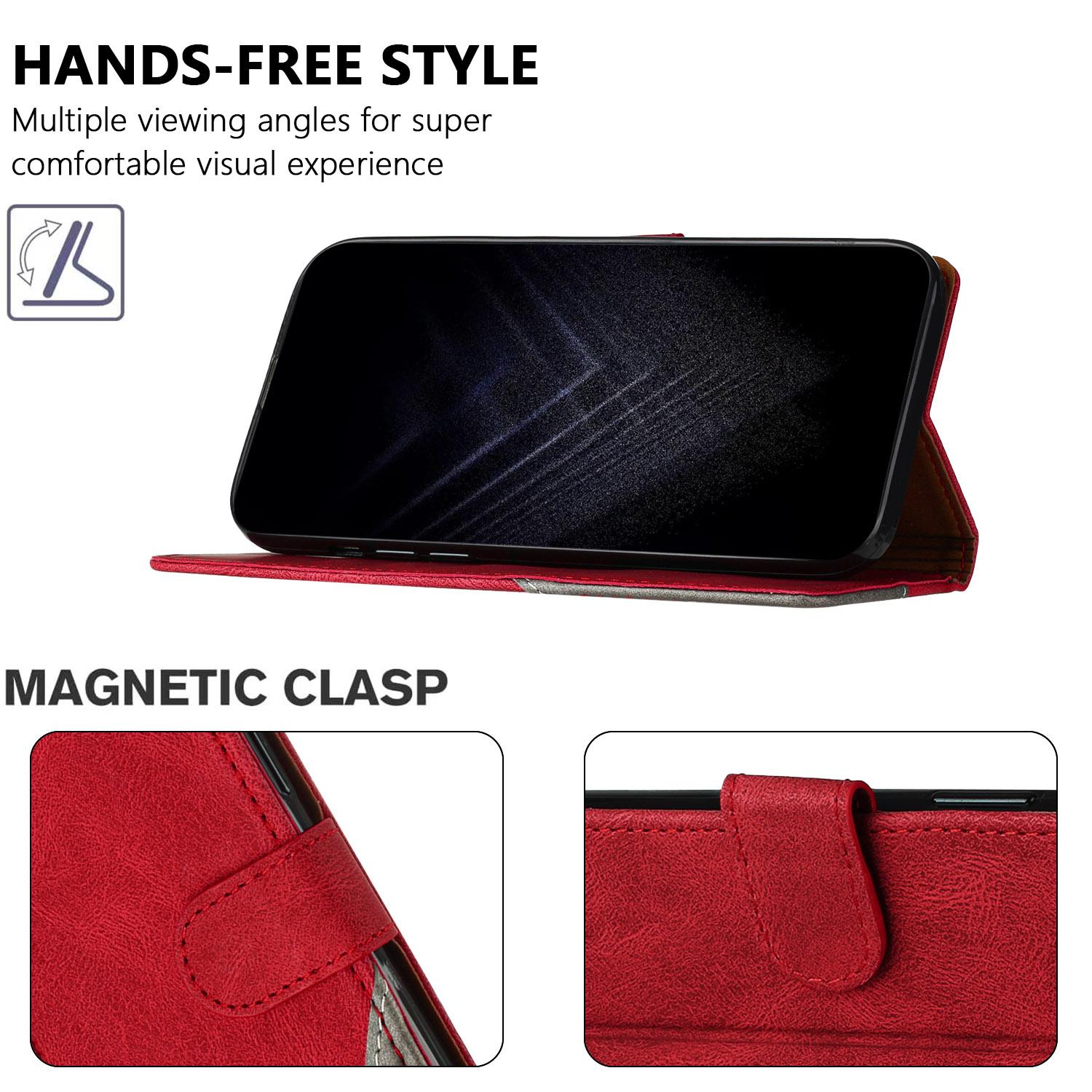 For iPhone 16e Leather Case Triangle Patchwork Wallet Stand Shockproof Phone Cover Red
For iPhone 16e Leather Case Triangle Patchwork Wallet Stand Shockproof Phone Cover Red