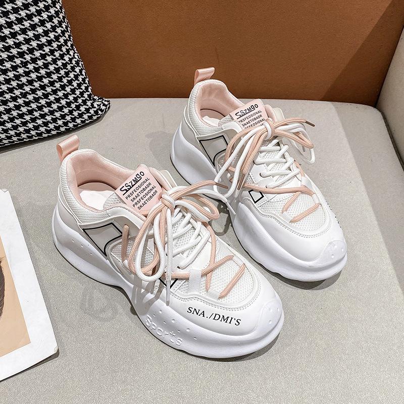 Спортивная обувь женская весна-лето 2024 года новый тренд толстая подошва противоскользящие износостойкие дышащие удобные кроссовки 40 розовый
Спортивная обувь женская весна-лето 2024 года новый тренд толстая подошва противоскользящие износостойкие дышащие удобные кроссовки 40 розовый