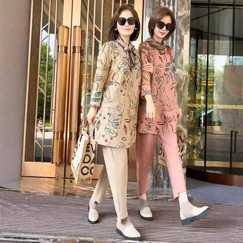 Элегантный женский весенний костюм-двойка: Кардиган с V-образным вырезом и длинные брюки 4XL (160-180 jin)
Элегантный женский весенний костюм-двойка: Кардиган с V-образным вырезом и длинные брюки 4XL (160-180 jin)