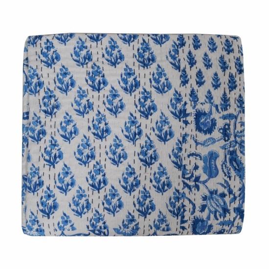 Индийское одеяло Kantha Throw Hand Block Print Покрывало Indian Décor Vintage Bohemian Coverlet Blanket Gudri Цветочный принт Single Size
Индийское одеяло Kantha Throw Hand Block Print Покрывало Indian Décor Vintage Bohemian Coverlet Blanket Gudri Цветочный принт Single Size