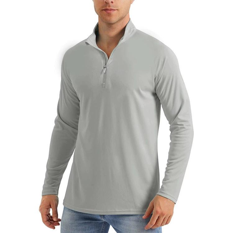 Men s Sun Protection Clothing, Casual Half Zipper Solid Color T-shirt, Quick Drying Breathable Long Sleeved Fitness Sports Sun Protection XXL
Men s Sun Protection Clothing, Casual Half Zipper Solid Color T-shirt, Quick Drying Breathable Long Sleeved Fitness Sports Sun Protection XXL
