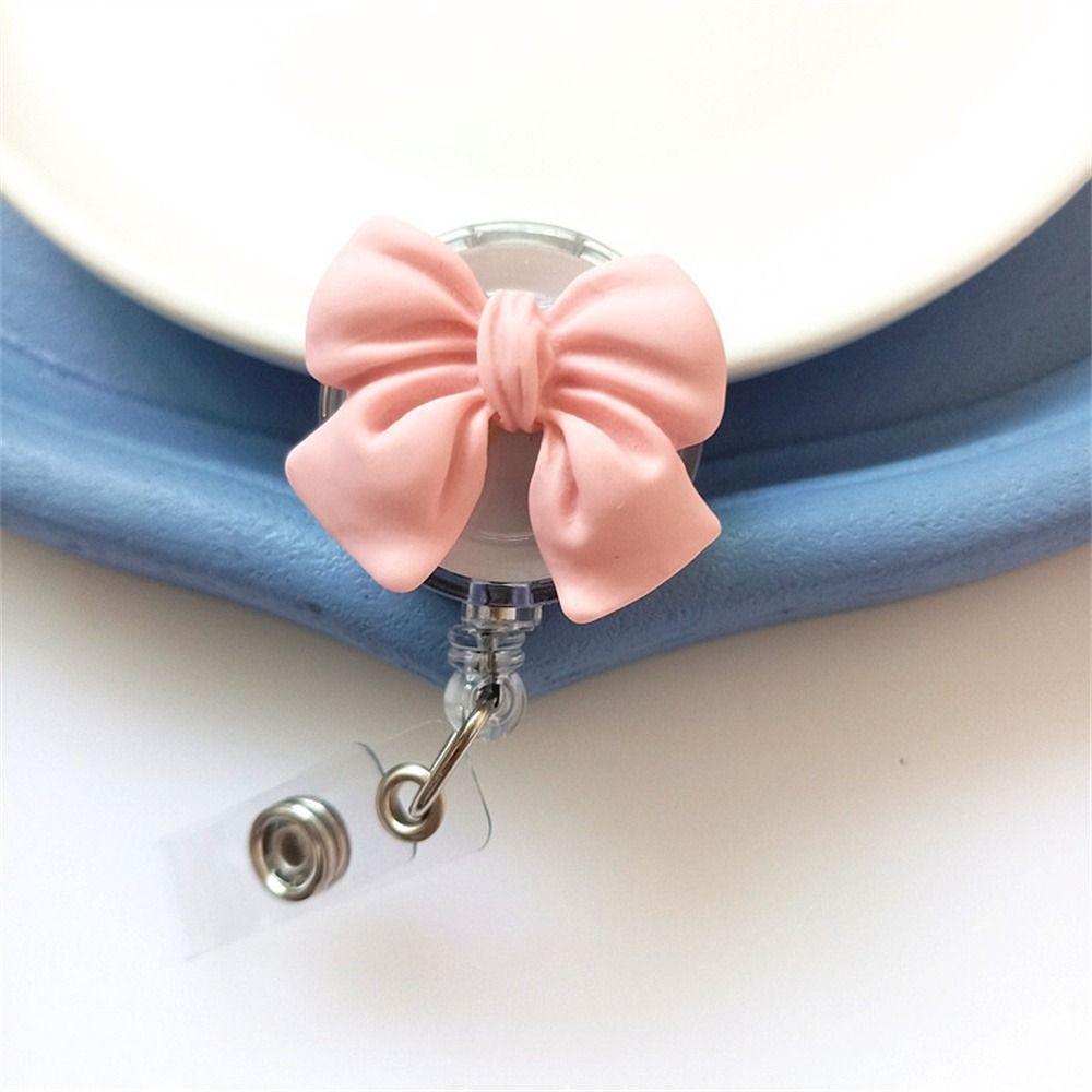 3D Flora Retractable Badge Holder Bow Flower Easy Pull Buckle Nurse Badge Reel Hospital Use Pink-Bow
3D Flora Retractable Badge Holder Bow Flower Easy Pull Buckle Nurse Badge Reel Hospital Use Pink-Bow
