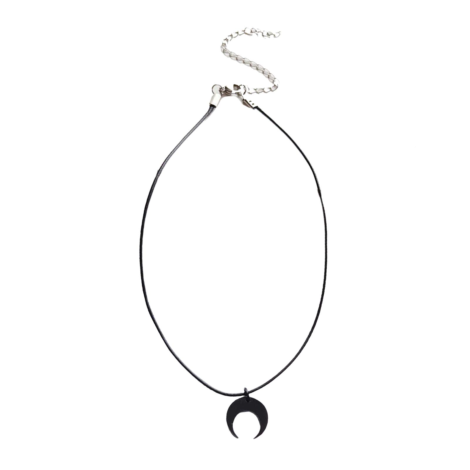 Mysterious Black Moon Pendant Necklace Craft from Sturdy Acrylic Materials for Trendy Women Seek Unique Styles
Mysterious Black Moon Pendant Necklace Craft from Sturdy Acrylic Materials for Trendy Women Seek Unique Styles