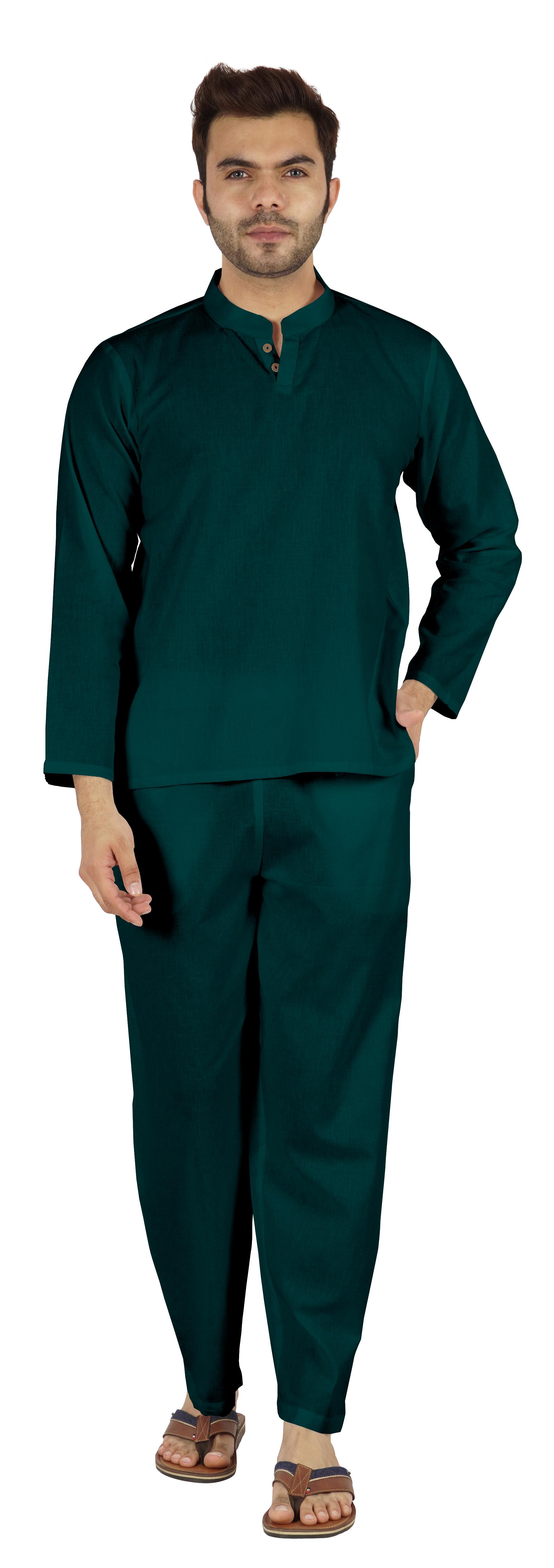 Inkmeso Solid Nightwear Set For Men s Short Sleeve Pjs Loungewear Sets Soft Cotton Designer XXL чирок зелений колір
Inkmeso Solid Nightwear Set For Men s Short Sleeve Pjs Loungewear Sets Soft Cotton Designer XXL чирок зелений колір