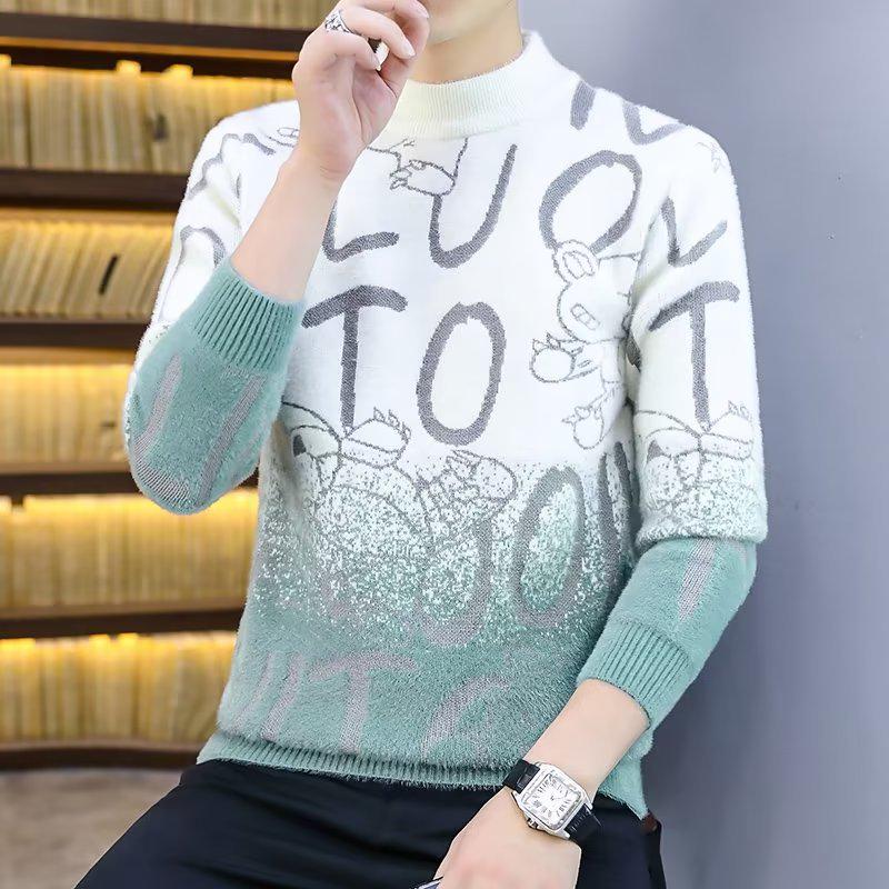 High-End Men s Fashion: 2025 Korean Style Loose Knit Sweater - Trendy, Warm, and Thick for Autumn and Winter 3X Large
High-End Men s Fashion: 2025 Korean Style Loose Knit Sweater - Trendy, Warm, and Thick for Autumn and Winter 3X Large