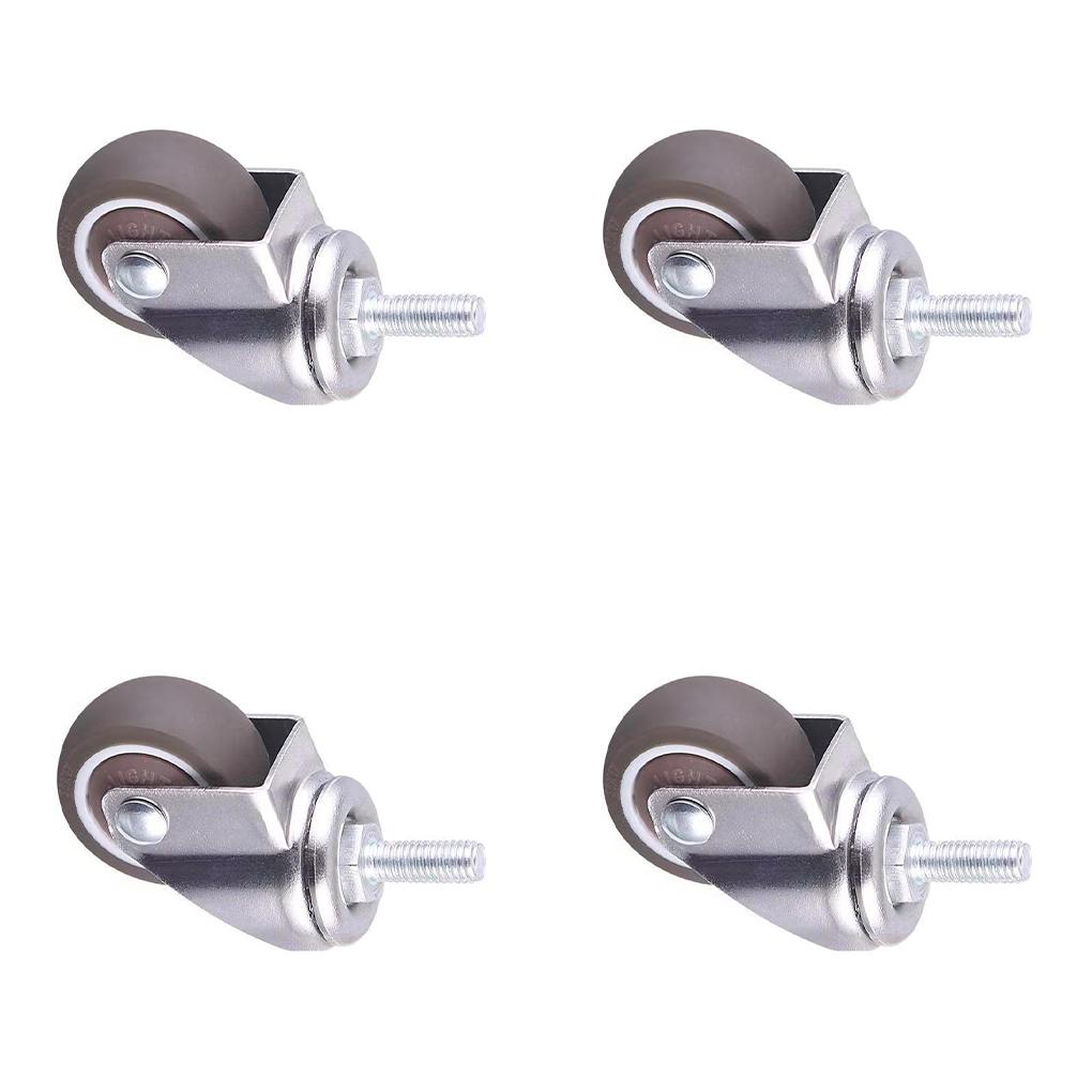 4 упаковки/лот Мебельные ролики с колесами TPE прочные и простые в установке, гарантирующие бесшумное движение, как показано на рисунке
4 упаковки/лот Мебельные ролики с колесами TPE прочные и простые в установке, гарантирующие бесшумное движение, как показано на рисунке