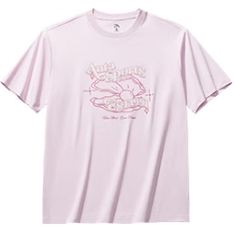Anta Comfortable Breathable Versatile Loose Short Sleeve T-Shirt Women Tops Ice-Cream-Pink 162528104-2 M
Anta Comfortable Breathable Versatile Loose Short Sleeve T-Shirt Women Tops Ice-Cream-Pink 162528104-2 M