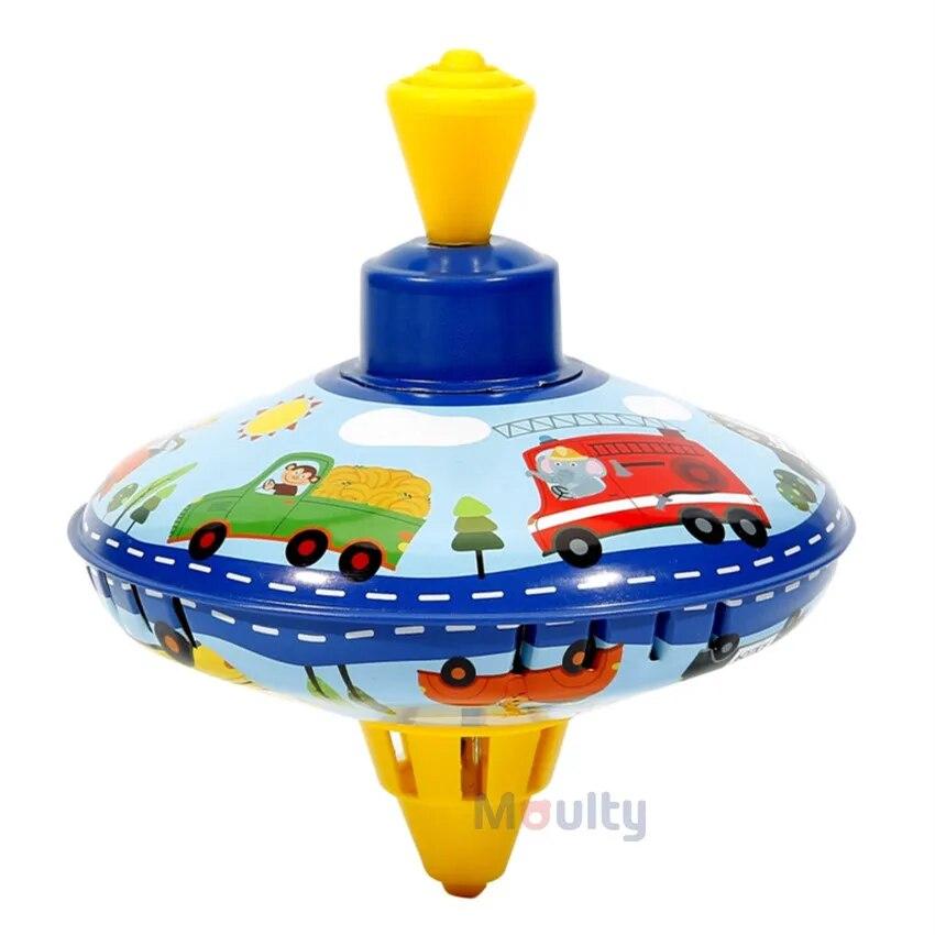 Классическая вращающаяся игрушка Moulty Tin Top, детская развивающая игрушка, интерактивная игрушка для детей, игрушка в подарок для детей
Классическая вращающаяся игрушка Moulty Tin Top, детская развивающая игрушка, интерактивная игрушка для детей, игрушка в подарок для детей