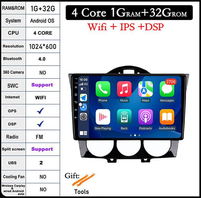 Для Mazda RX-8 RX8 SE 2003 - 2021 Android 14 Система Автомобильное Радио Стерео Мультимедиа GPS Навигационный Приемник Интеллектуальный 4G LIE
Для Mazda RX-8 RX8 SE 2003 - 2021 Android 14 Система Автомобильное Радио Стерео Мультимедиа GPS Навигационный Приемник Интеллектуальный 4G LIE