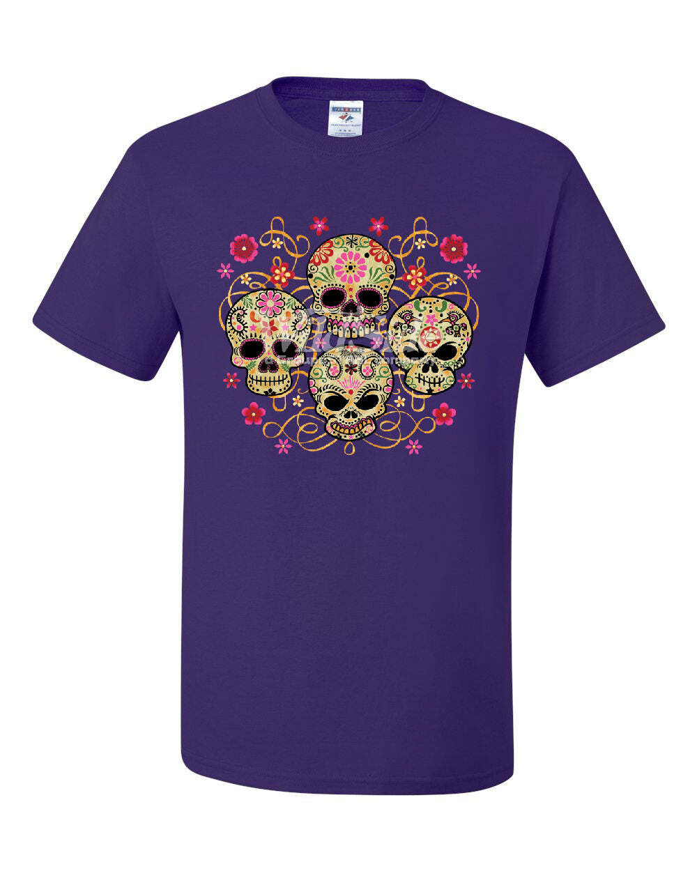 4 Cute Sugar Skulls T-Shirt Calaveras Dia de los Muertos Mexico Tee Shirt 5XL різнокольоровий
4 Cute Sugar Skulls T-Shirt Calaveras Dia de los Muertos Mexico Tee Shirt 5XL різнокольоровий