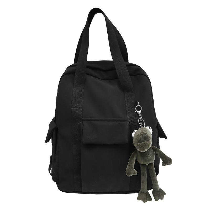 Холщовый студенческий школьный рюкзак большой емкости для колледжа With Pendant чёрный
Холщовый студенческий школьный рюкзак большой емкости для колледжа With Pendant чёрный