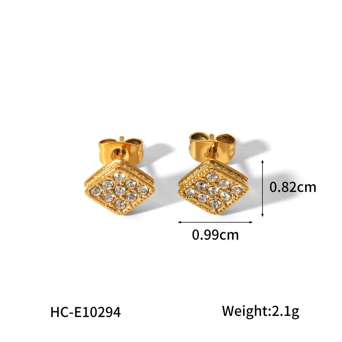 Stainless Steel Star Studs, Stylish Geometric Diamond-Encrusted Earrings for Women, Ins Fashion Versatile Titanium Steel Ear Jew
Stainless Steel Star Studs, Stylish Geometric Diamond-Encrusted Earrings for Women, Ins Fashion Versatile Titanium Steel Ear Jew