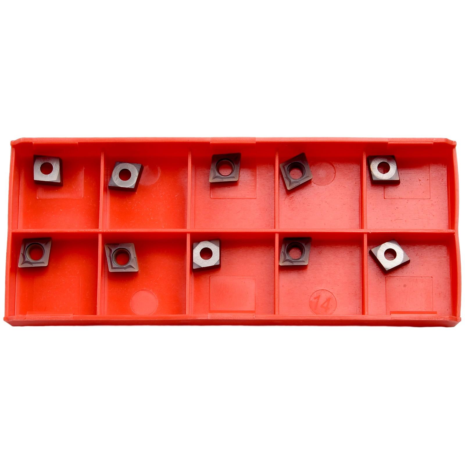 10PCS CCMT060208 CCMT21.52 VP15TF Indexable Carbide Turning inserts
10PCS CCMT060208 CCMT21.52 VP15TF Indexable Carbide Turning inserts