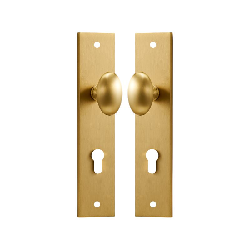 Dooroom Brass Door Lock Set Modern Egg Shaped Knob Long Plate Interior Bedroom Bathroom Double Wood Door Lever Set Dummy Handles
Dooroom Brass Door Lock Set Modern Egg Shaped Knob Long Plate Interior Bedroom Bathroom Double Wood Door Lever Set Dummy Handles