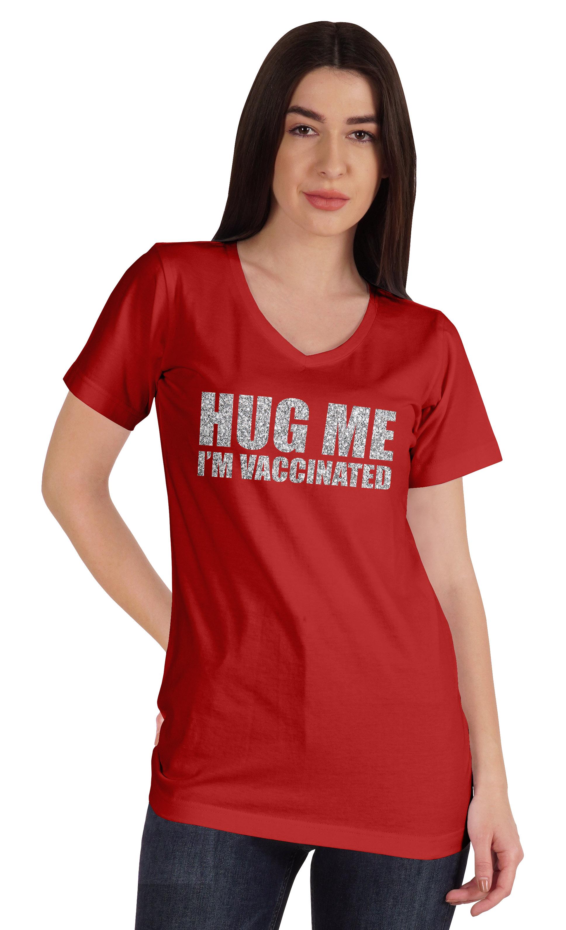 Inkmeso Обійми мене, я вакцинована, смішна провакцинна жіноча футболка з V-подібним вирізом XXL червоний
Inkmeso Обійми мене, я вакцинована, смішна провакцинна жіноча футболка з V-подібним вирізом XXL червоний