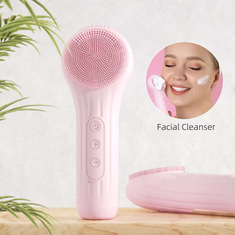 5 Modes Silicone Face Scrubber Waterproof Rechargeable Electric Facial Cleansing Brush for Deep Cleansing Exfoliating
5 Modes Silicone Face Scrubber Waterproof Rechargeable Electric Facial Cleansing Brush for Deep Cleansing Exfoliating