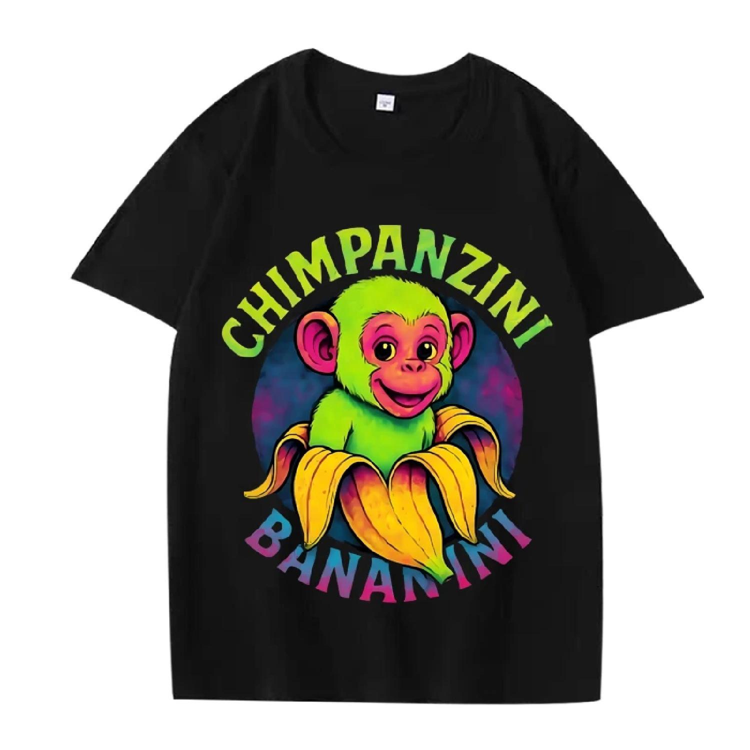 Italian Brainrot Chimpanzini Bananini graphics T Shirt men ’s women Oversized 100% Cotton short sleeve Summer print Unisex tops XXXXXL різнокольоровий
Italian Brainrot Chimpanzini Bananini graphics T Shirt men ’s women Oversized 100% Cotton short sleeve Summer print Unisex tops XXXXXL різнокольоровий