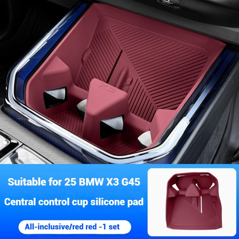 Для BMW X3 G45 2025+ Силиконовый подстаканник на консоль автомобиля Беспроводная зарядная площадка Защитная накладка Автомобильный коврик Автоаксессуары красный
Для BMW X3 G45 2025+ Силиконовый подстаканник на консоль автомобиля Беспроводная зарядная площадка Защитная накладка Автомобильный коврик Автоаксессуары красный