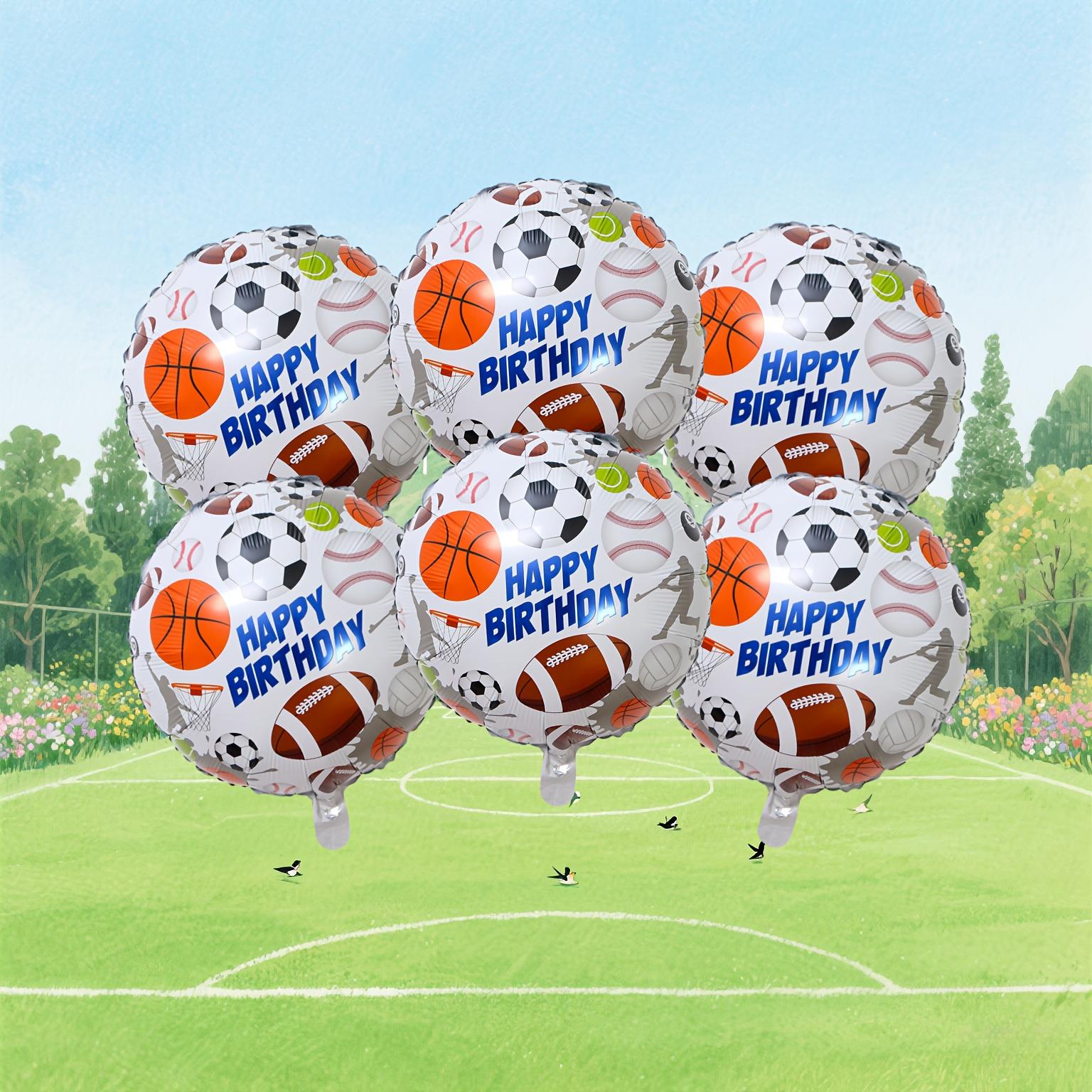6Pcs Football Theme Boys Football Balloon Decoration Fan Party Decoration Birthday Party Decor Balloon Baby Shower Supplies 6pcs
6Pcs Football Theme Boys Football Balloon Decoration Fan Party Decoration Birthday Party Decor Balloon Baby Shower Supplies 6pcs