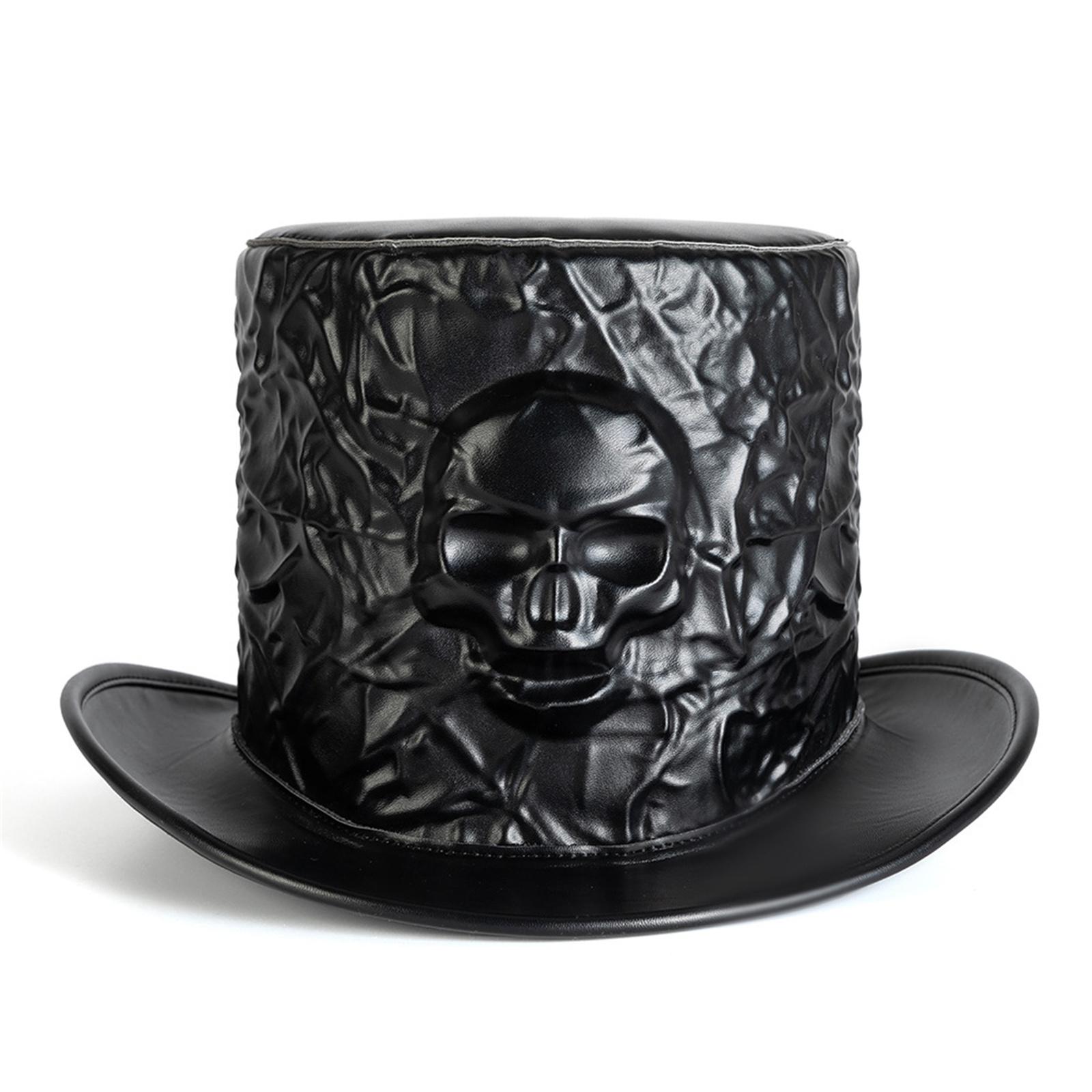 Lightweight Halloween Costume Magicians Top Hat With Decorative Skull Pattern Suitable For Weddings And Outdoor Event 1
Lightweight Halloween Costume Magicians Top Hat With Decorative Skull Pattern Suitable For Weddings And Outdoor Event 1