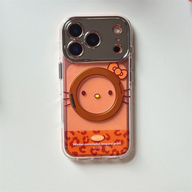 Cute Bow Cat Magnetic Case For iPhone 17 16 15 14 Pro Max with 360 Rotating Stand, Red & Orange Clear Back Shockproof Protective For iPhone 17ProMax
Cute Bow Cat Magnetic Case For iPhone 17 16 15 14 Pro Max with 360 Rotating Stand, Red & Orange Clear Back Shockproof Protective For iPhone 17ProMax