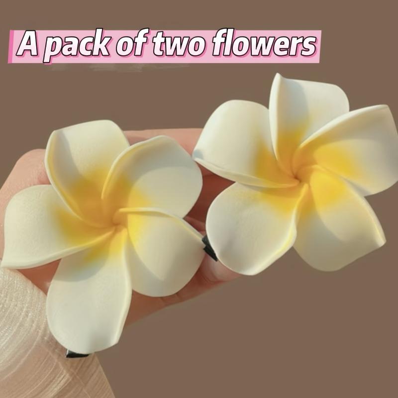 2Pcs Tropical Tuberose Hair Clips–Bohemian Floral Design,Mixed Colors,Casual All-Season Style,Perfect for Beach&Vacation,Durable
2Pcs Tropical Tuberose Hair Clips–Bohemian Floral Design,Mixed Colors,Casual All-Season Style,Perfect for Beach&Vacation,Durable