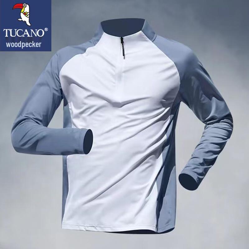TUCANO Men s Casual Half-Zip Long Sleeve T-Shirt
TUCANO Men s Casual Half-Zip Long Sleeve T-Shirt