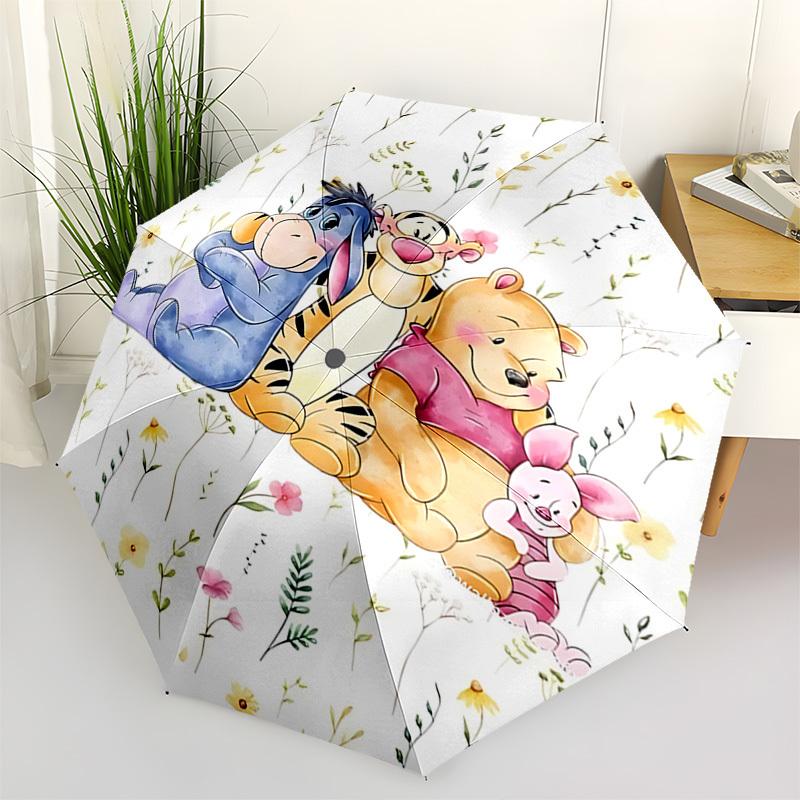 Winnie the Pooh, Friends Themed Automatic Opening and Closing Umbrella, Brightly Colored 8-rib Portable Umbrella, Suitable for Men and Women
Winnie the Pooh, Friends Themed Automatic Opening and Closing Umbrella, Brightly Colored 8-rib Portable Umbrella, Suitable for Men and Women